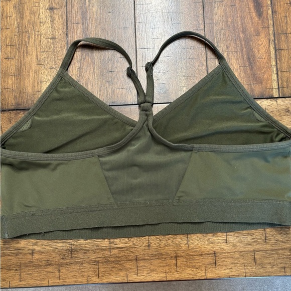 Athletic Works Olive Sports Bra - Picture 2 of 3